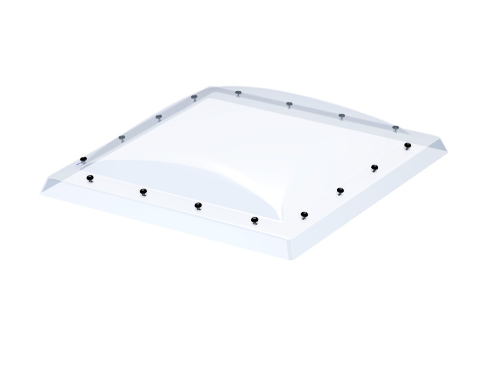 VELUX ISD Polycarbonate Dome Top Cover - Clear/Opaque