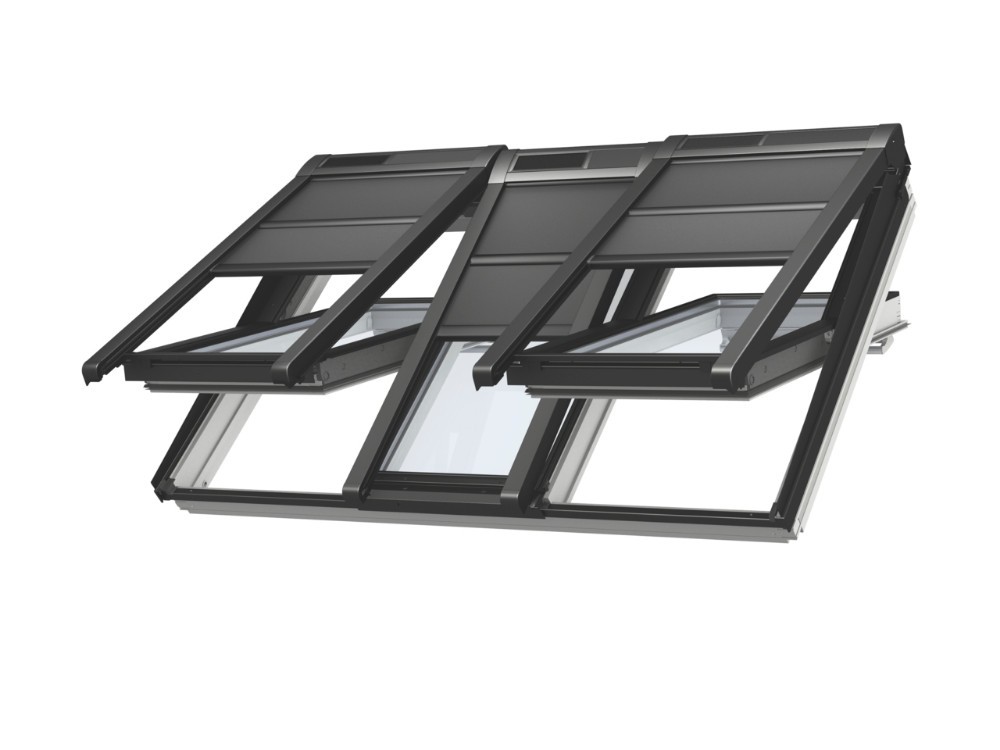 VELUX SSSS 0000SA Solar Anti-Heat Blackout Blind for GGLS 3-in-1 Roof Windows