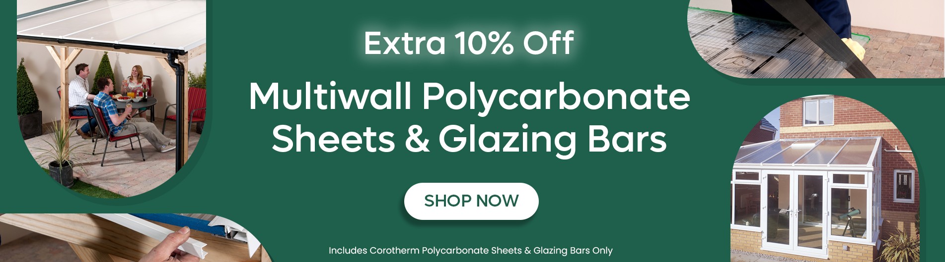 10% Off Multiwall Polycarbonate