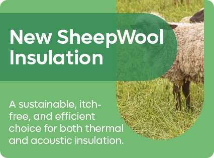 New SheepWool Insulation
