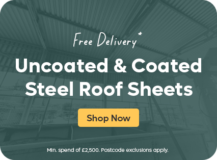 Free Delivery on Profiled Steel Roofing Sheets