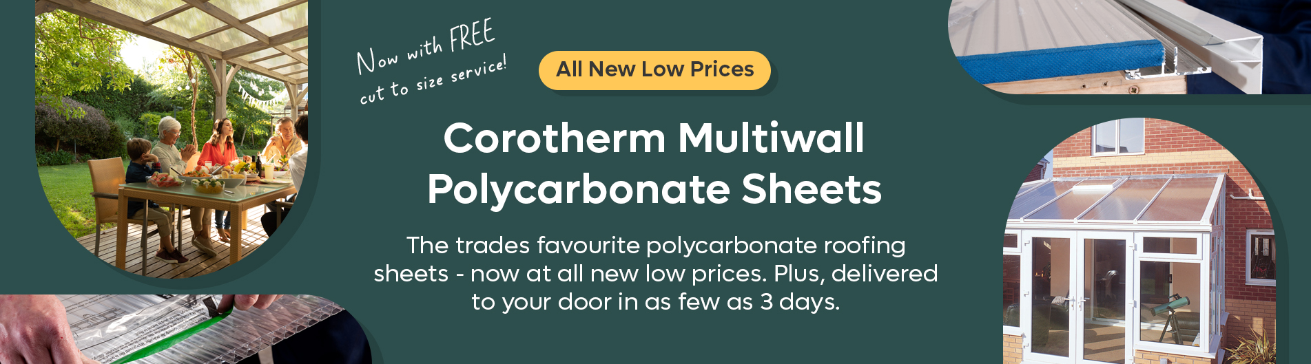 Price Cut on Corotherm Polycarbonate