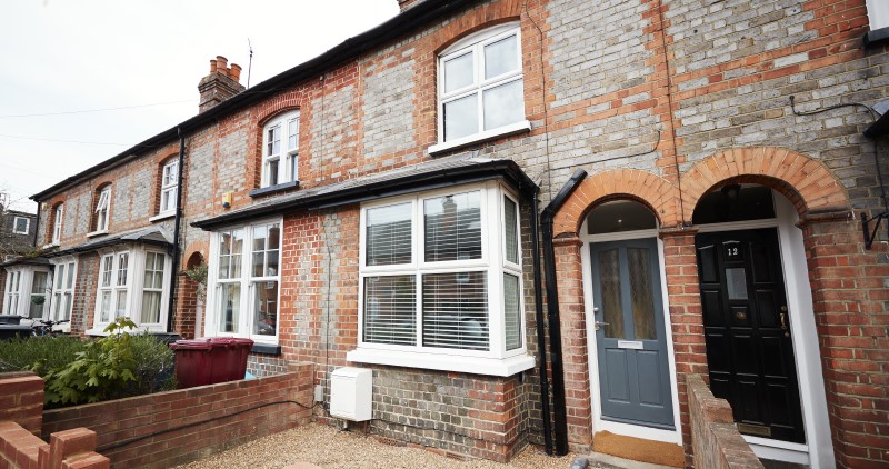 small terraced house