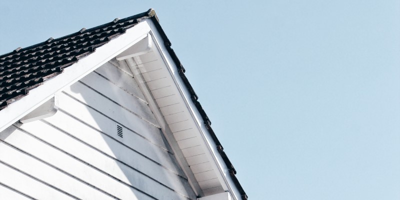 soffit and fascia boards along roofline