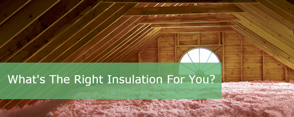 what is the right insulation for an attic faced or unfaced