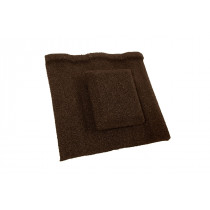 Britmet - Profile 49 - Air Vent Tile - Bramble Brown