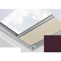 Fakro - ARF/D II 261 - Flat Roof Manual Blackout Blind - Crease Black