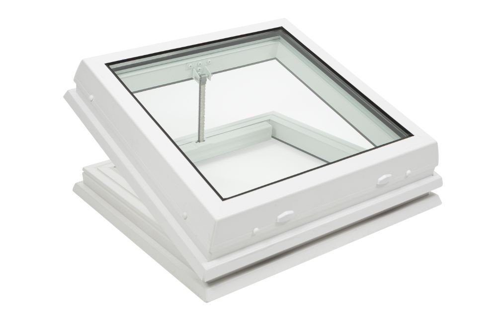 Raylux Glass Modular Skylight With 150mm PVC Vertical Upstand - Square