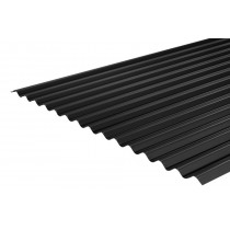 Steel Corrugated Roofing Sheet (14/3) - PVC Plastisol Coated - 0.5mm / 0.7mm