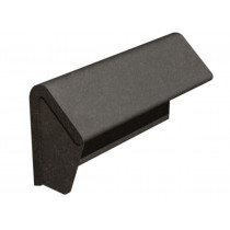 Marley Concrete Modern Ridge With Stop End - 457Mm