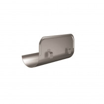 Lindab Steel Guttering - Straight Overflow Protector - Magestic Galvanised