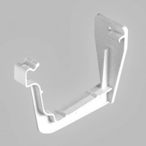 Plastic Guttering Universal Plus - Fascia Bracket - 128mm - Brown