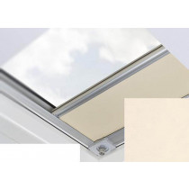 Fakro - ARF/D III N53 - Flat Roof Manual Blackout Blind - Cream