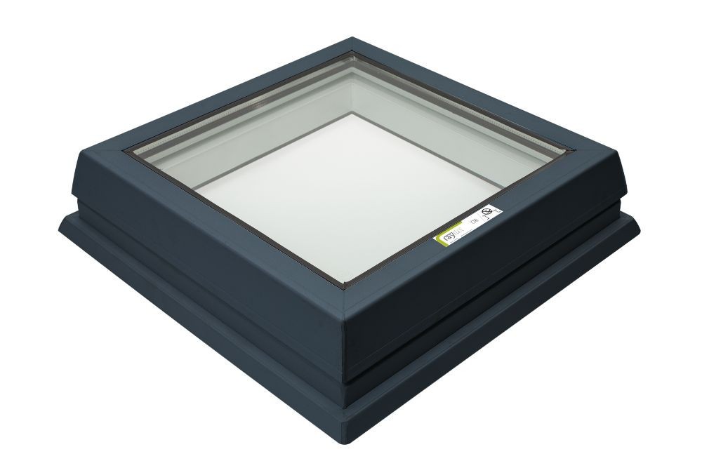 Raylux Glass Modular Skylight to Suit Builders Upstand - Square
