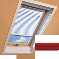 Fakro - AJP II 153 - Standard Manual Venetian Blind - Crimson Red
