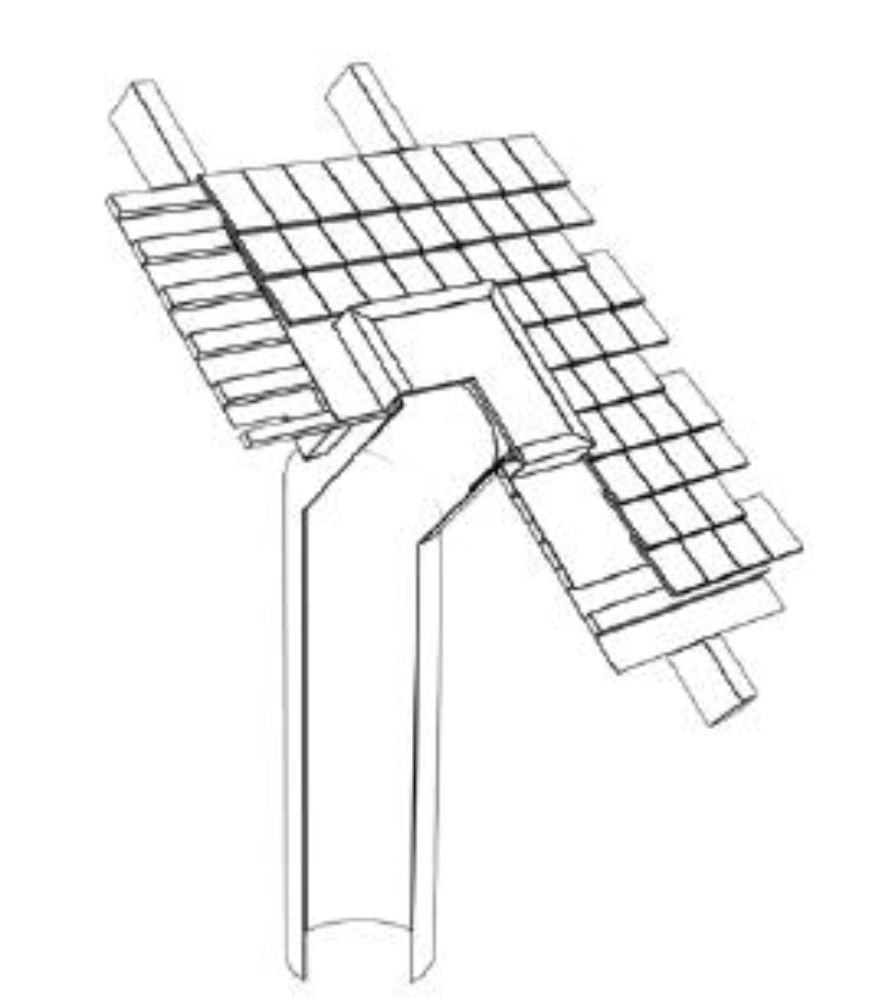 Em-Tube Pitched Roof Sun Tunnel for Tiles with Rigid Tubes