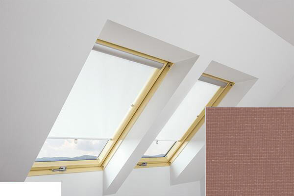 Fakro - ARS I 011 - Standard Manual Roller Blind - Carob Brown Fakro - ARS I 011 - Standard Manual Roller Blind - Carob Brown