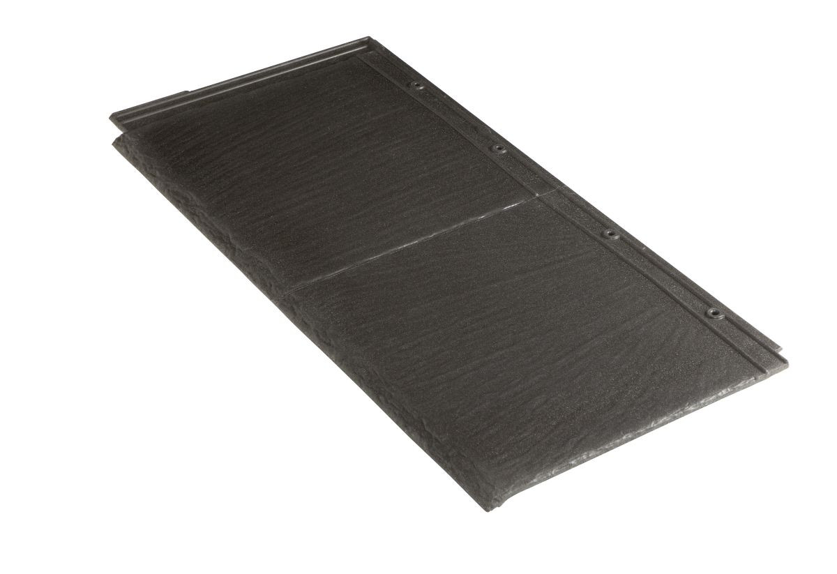 Redland Cambrian Double Slate - Interlocking Slate Tile - Slate Grey Redland Cambrian Double Slate - Interlocking Slate Tile - Slate Grey