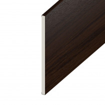 Soffit UPVC Board - Flat 100mm x 9mm - Rosewood (5m)