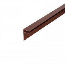 Corotherm - 10mm Polycarbonate Sheet Side Flashing - Brown (4m)