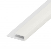 Soffit Board Wall Clip - 25mm - White Ash (5m)