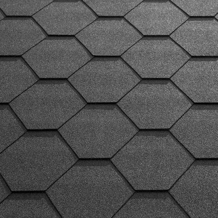 Katepal Classic KL Hexagonal Bitumen Shingles - 3m2 Per Pack Katepal Classic KL Hexagonal Bitumen Shingles - 3m2 Per Pack