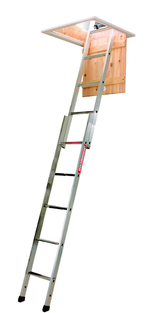 Youngman Spacemaker 2 Section Loft Ladder - 10 Tread / 2.6m Youngman Spacemaker 2 Section Loft Ladder - 10 Tread / 2.6m