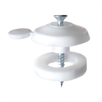Axiome - Fixing Buttons for 10-35mm - White (50 Pack)
