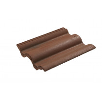 Redland Regent Tile - Concrete Tile - Smooth Premier Rustic Red (3401)