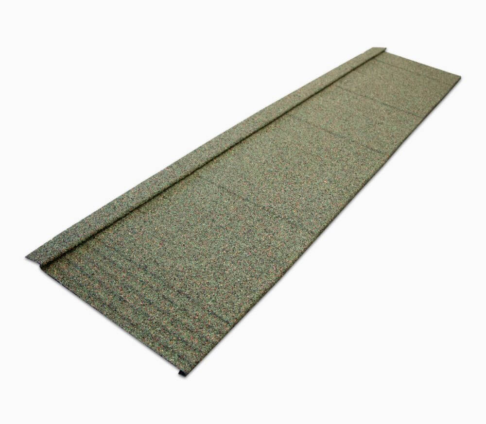 Britmet - Lightweight Metal Roof Shingle - Moss Green (End of Line) Britmet - Lightweight Metal Roof Shingle - Moss Green (End of Line)