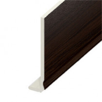 Fascia UPVC Capping Board - Ogee 175mm x 9mm - Rosewood (5m)