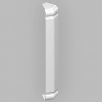 Fascia Board - Ogee 135˚ External Corner Trim - 350mm - White