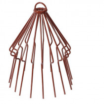 Decorative Chimney Birdguard - 150mm to 250mm - Terracotta