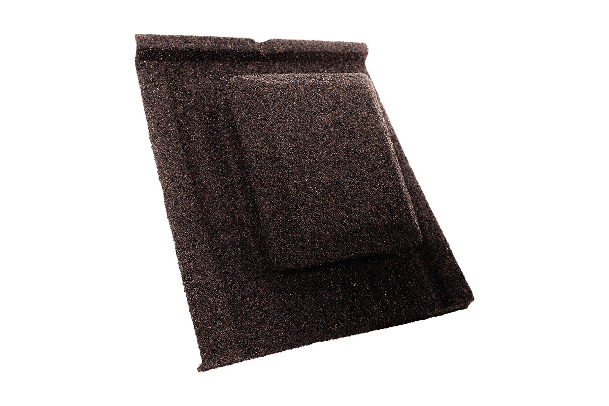 Britmet - Slate 2000 - Air Vent Tile - Rustic Brown Britmet - Slate 2000 - Air Vent Tile - Rustic Brown