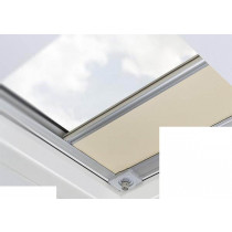 Fakro - ARF/D II 255 - Flat Roof Manual Blackout Blind - White