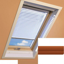 Fakro - AJP II 155 - Standard Manual Venetian Blind - Chestnut Brown