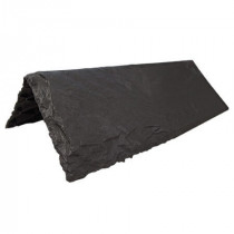 Tapco Aledora Slate - Ridge & Hip - Charcoal Black