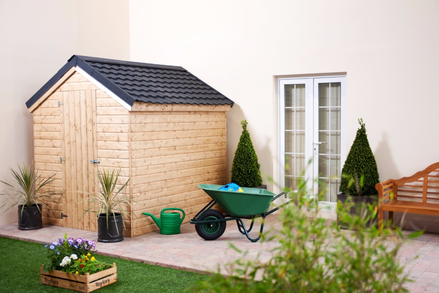 Corotile Metal Sheet on Shed