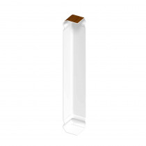 Fascia Board - Ogee 90˚ External Corner Trim - 350mm - Golden Oak