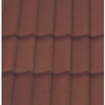 Sandtoft Double Pantile - Concrete Tile - Sandfaced Mottled Red