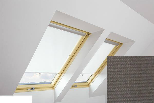 Fakro - ARS I 218 - Standard Manual Roller Blind - Anthracite Fakro - ARS I 218 - Standard Manual Roller Blind - Anthracite