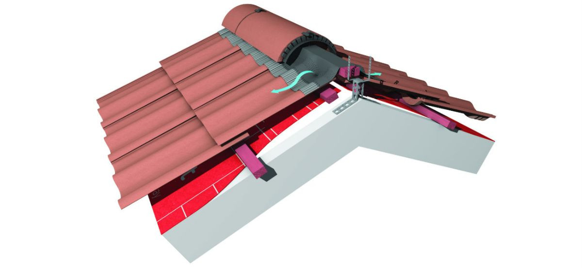 Marley Universal Ridgefast Dry Fixed Ridge System 6M