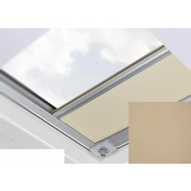 Fakro - ARF/D II 227 - Flat Roof Manual Blackout Blind - Tortilla Brown