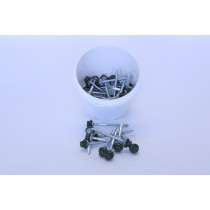 Britmet - Pantile 2000 - Main Fixings - Sage Green (85mm)