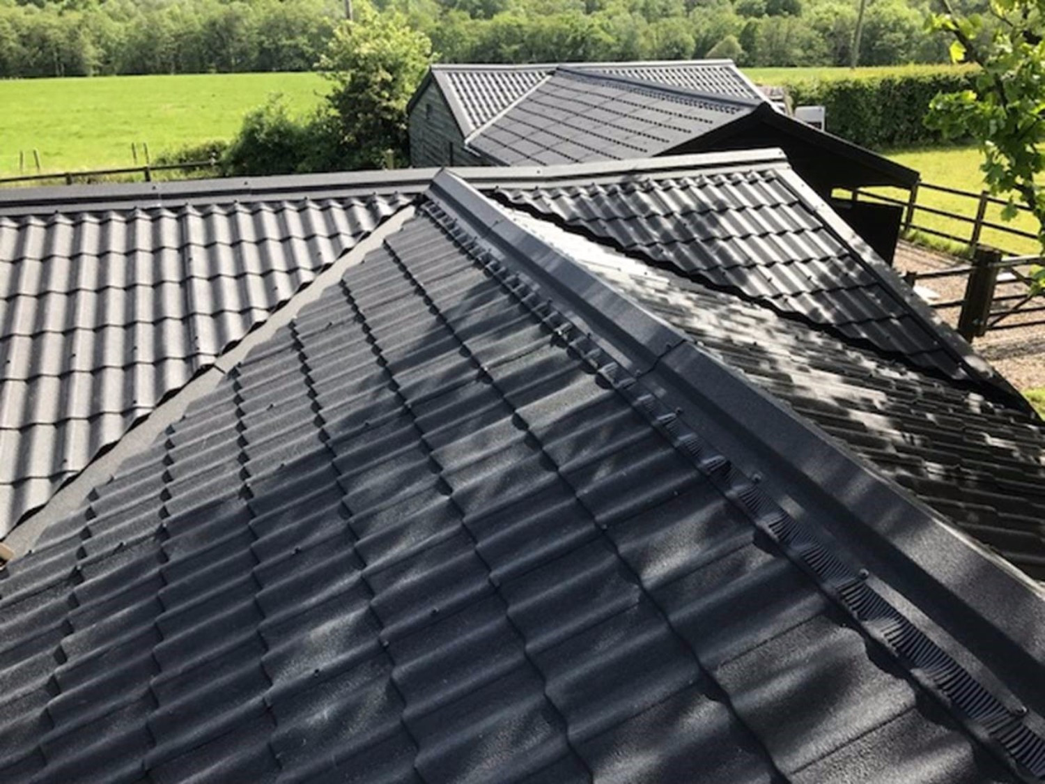 Terracotta Tile Effect Roofing Sheets Pictures