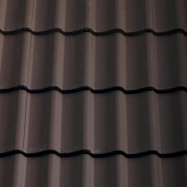 Sandtoft Double Pantile - Concrete Tile - Smooth Brown