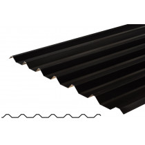 Steel Box Profile Roofing Sheet (34/1000) - PVC Plastisol Coated - 0.5mm / 0.7mm