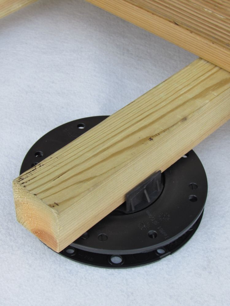 Wallbarn - Minipad Adjustable Timber Decking Pedestal