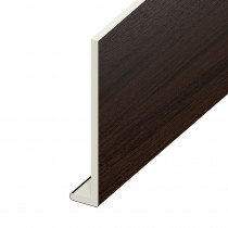 Fascia UPVC Capping Board - Plain 200mm x 9mm - Rosewood (5m)
