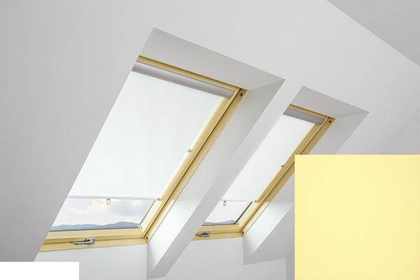 Fakro - ARS II 206 - Standard Manual Roller Blind - Lemon Fakro - ARS II 206 - Standard Manual Roller Blind - Lemon